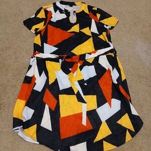 Women's Patterened Mini Dress